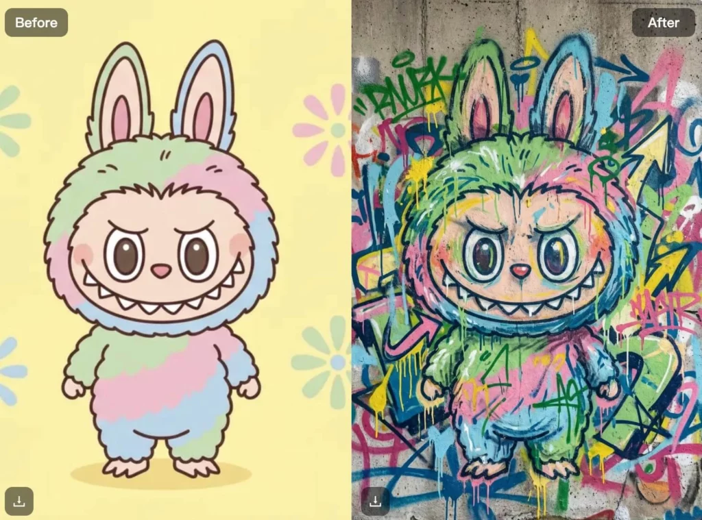 Graffiti Generator by WeShop AI