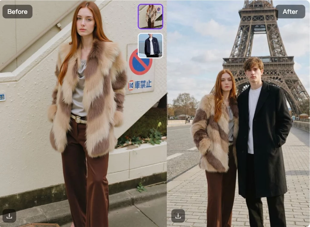 AI Image Combiner with WeShop AI