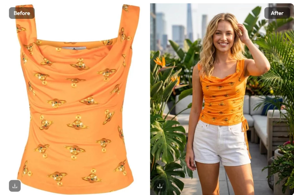 Virtual Try-on with WeShop AI