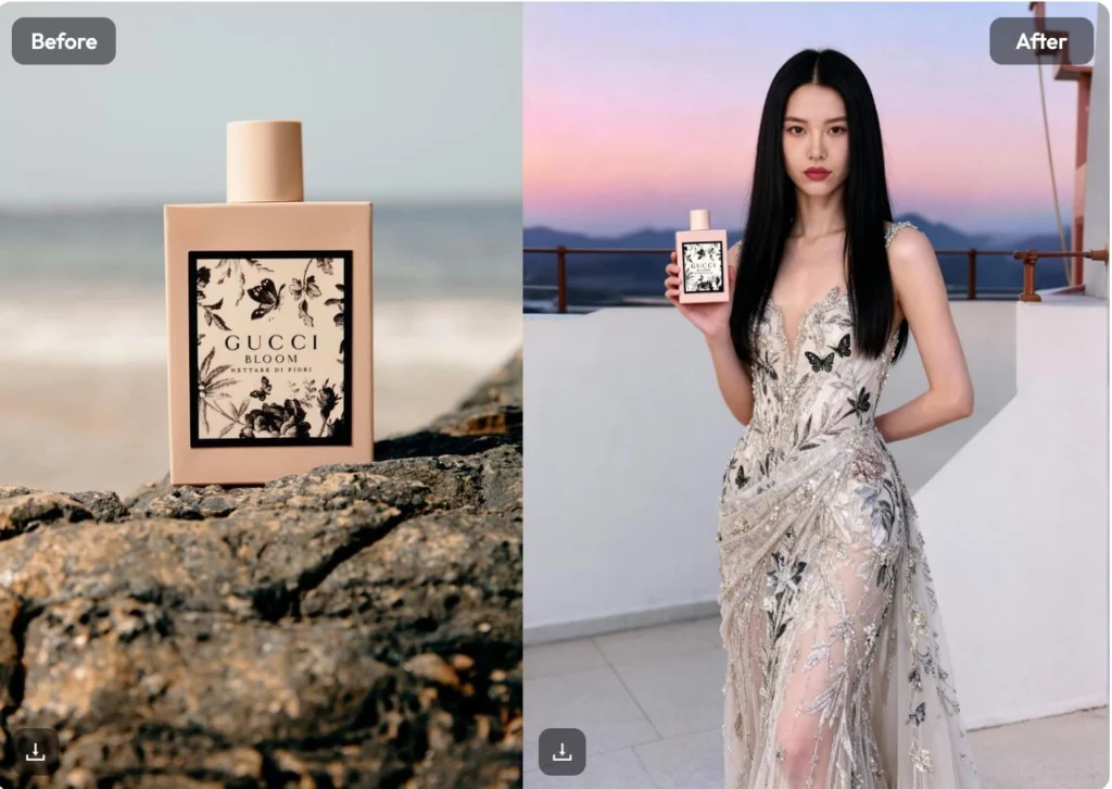 virtual try-on with weshop ai