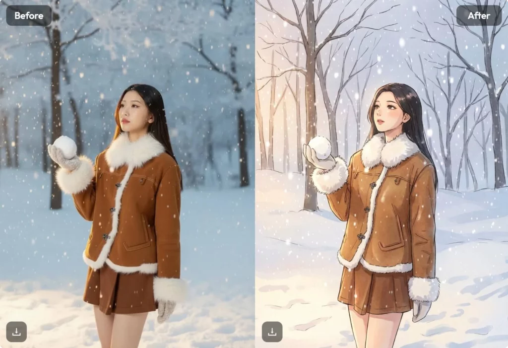 Aesthetic Anime with WeShop AI