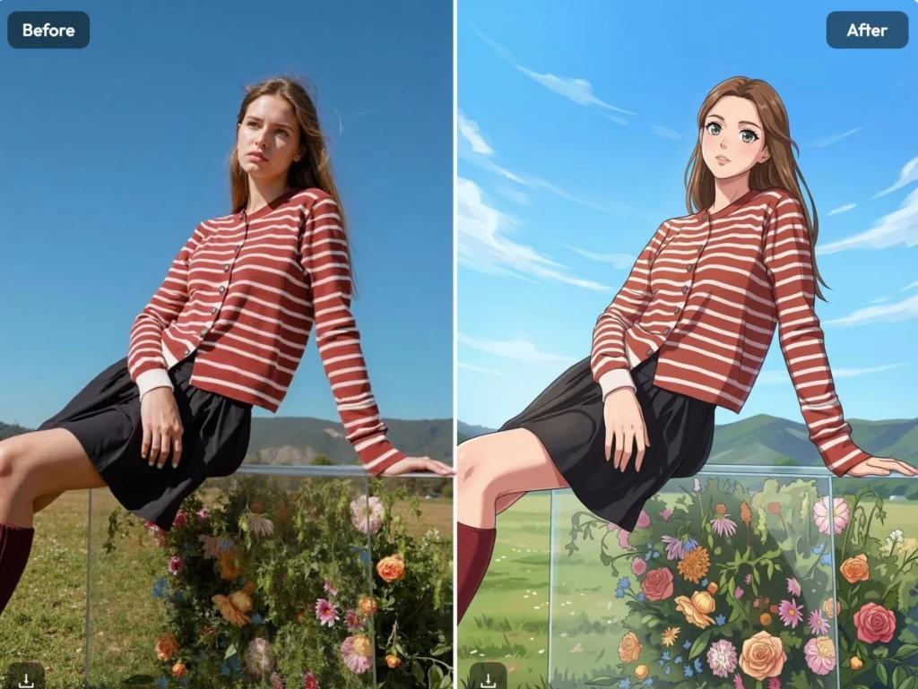 Aesthetic Anime with WeShop AI