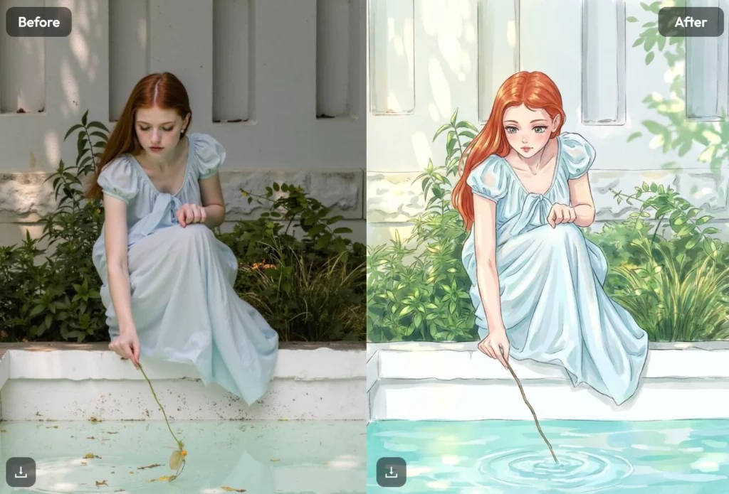 Aesthetic Anime with WeShop AI