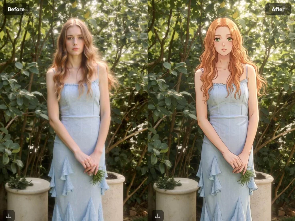 Aesthetic Anime with WeShop AI