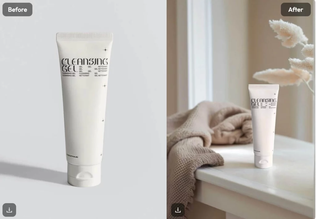 ai product image generated on weshop ai