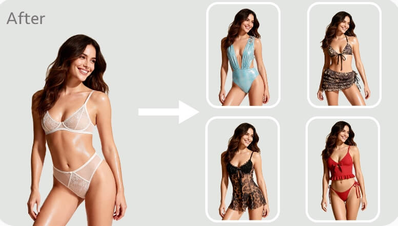 ai clothes remover image generated on weshop ai