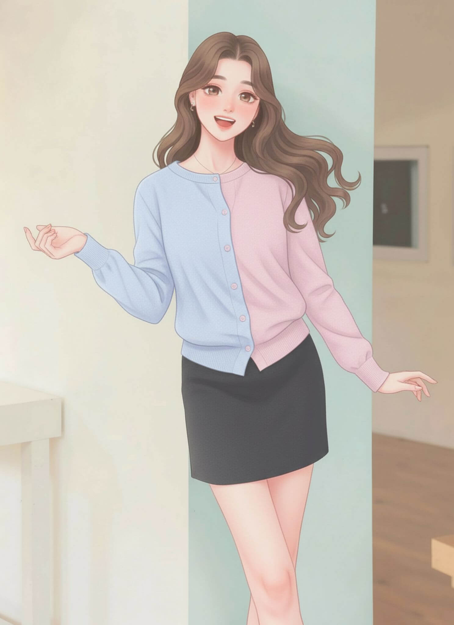 Anime Girl Poses by WeShop AI