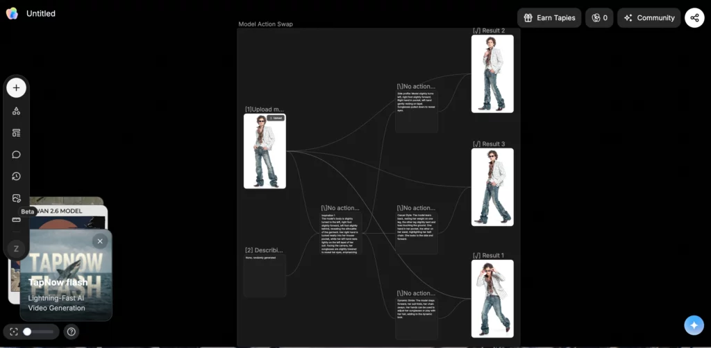 AI Pose Change for Lingerie Models