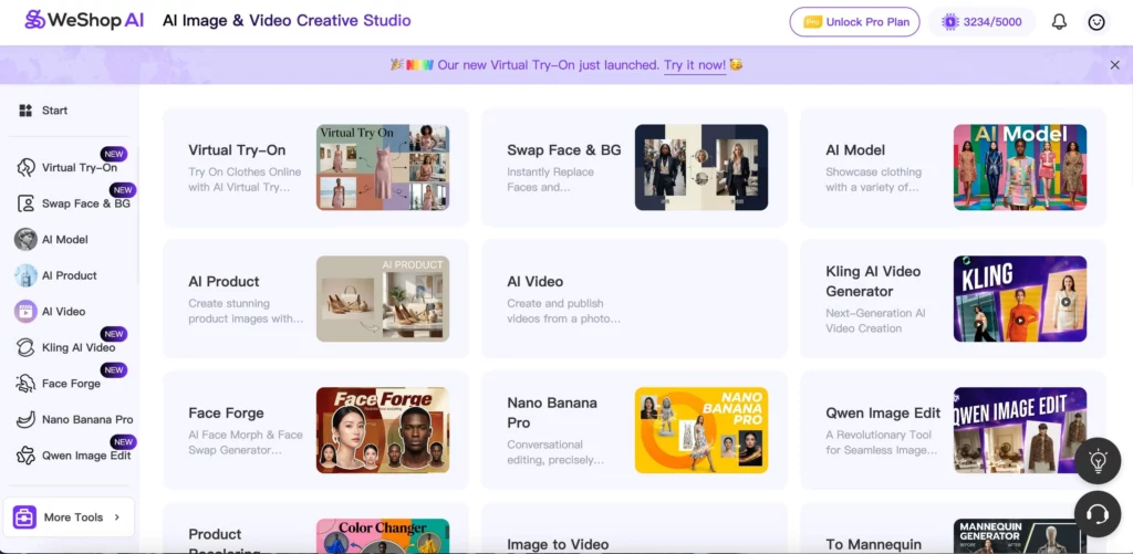 AI Photo Background Removal and Editing by WeShop AI