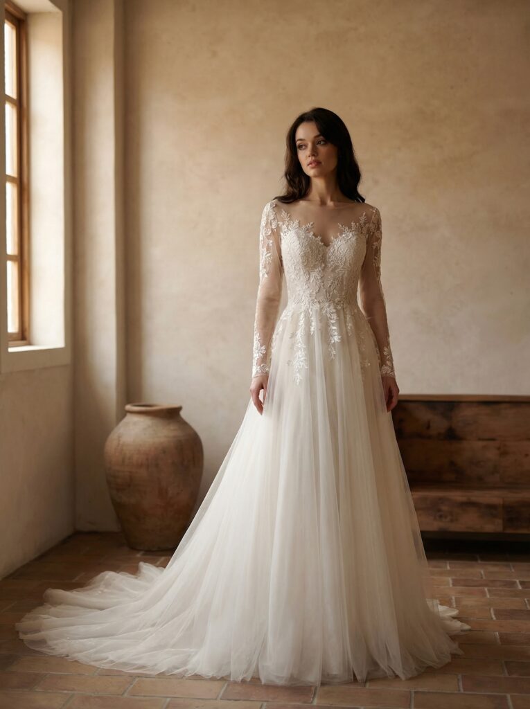 ai wedding dress try-on with weshop ai