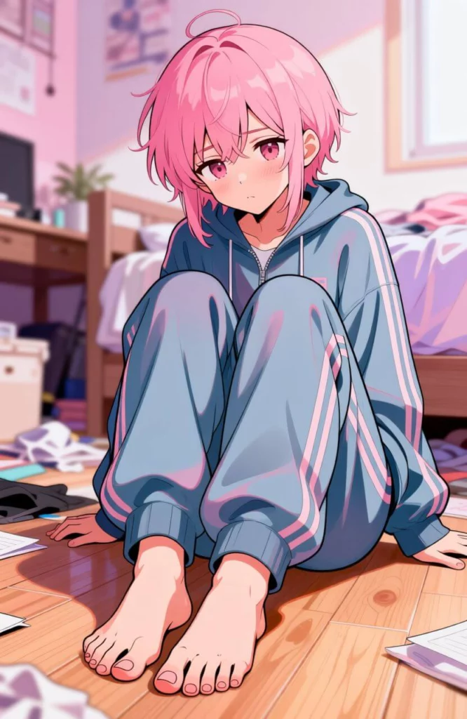 ai anime feet image generated on weshop ai