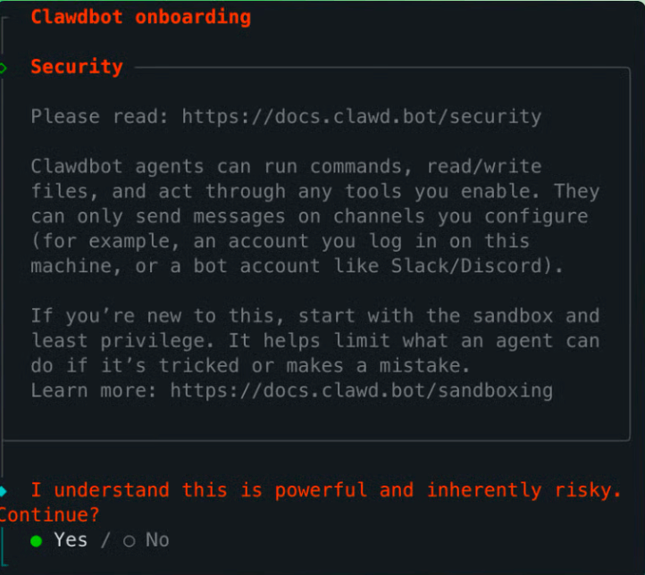 coding and installing screenshot of clawbot