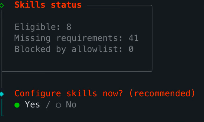 coding and installing screenshot of clawbot