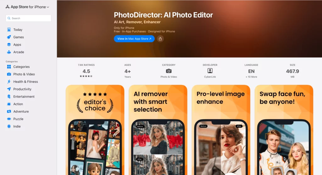 clipboard-image-1770795218 – WeShop AI Blog screenshot of free filter app photodirector