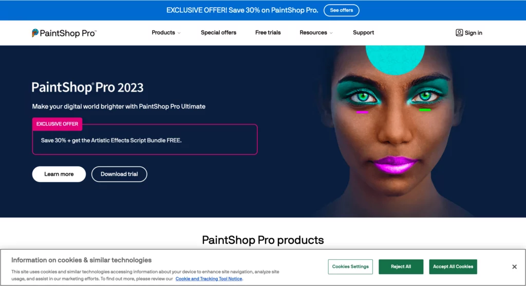 clipboard-image-1770802616 – WeShop AI Blog screenshot of Photo Editing App adobe paintshop pro