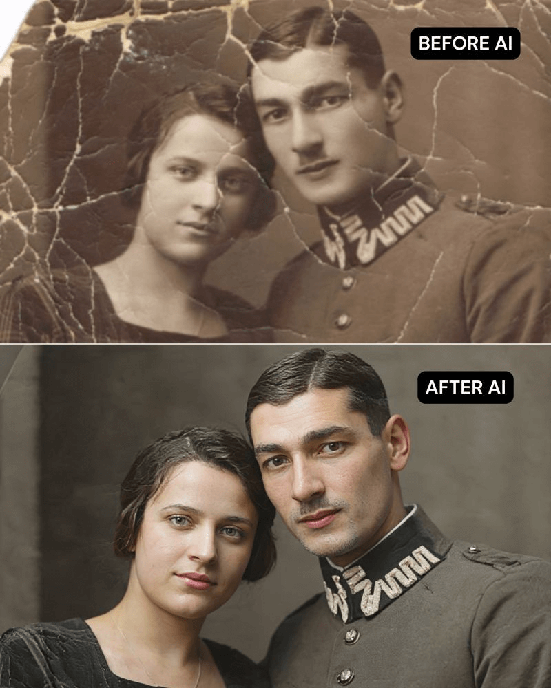 illustration of Photo Restoration