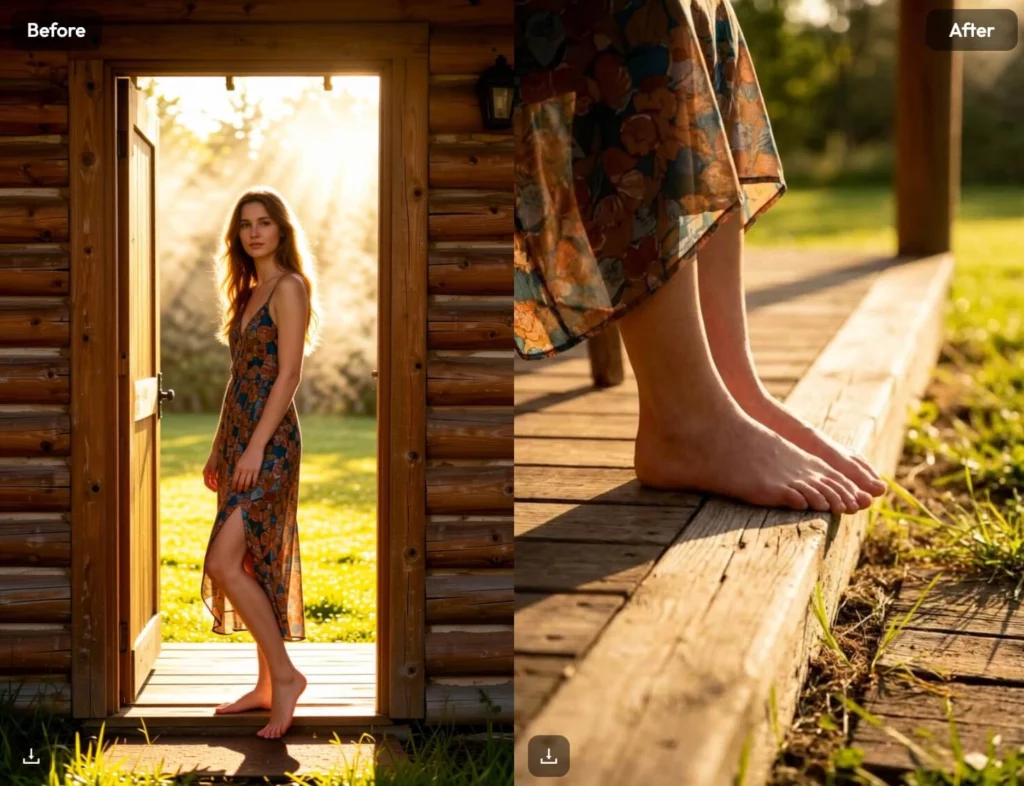 free ai feet image generated on weshop ai