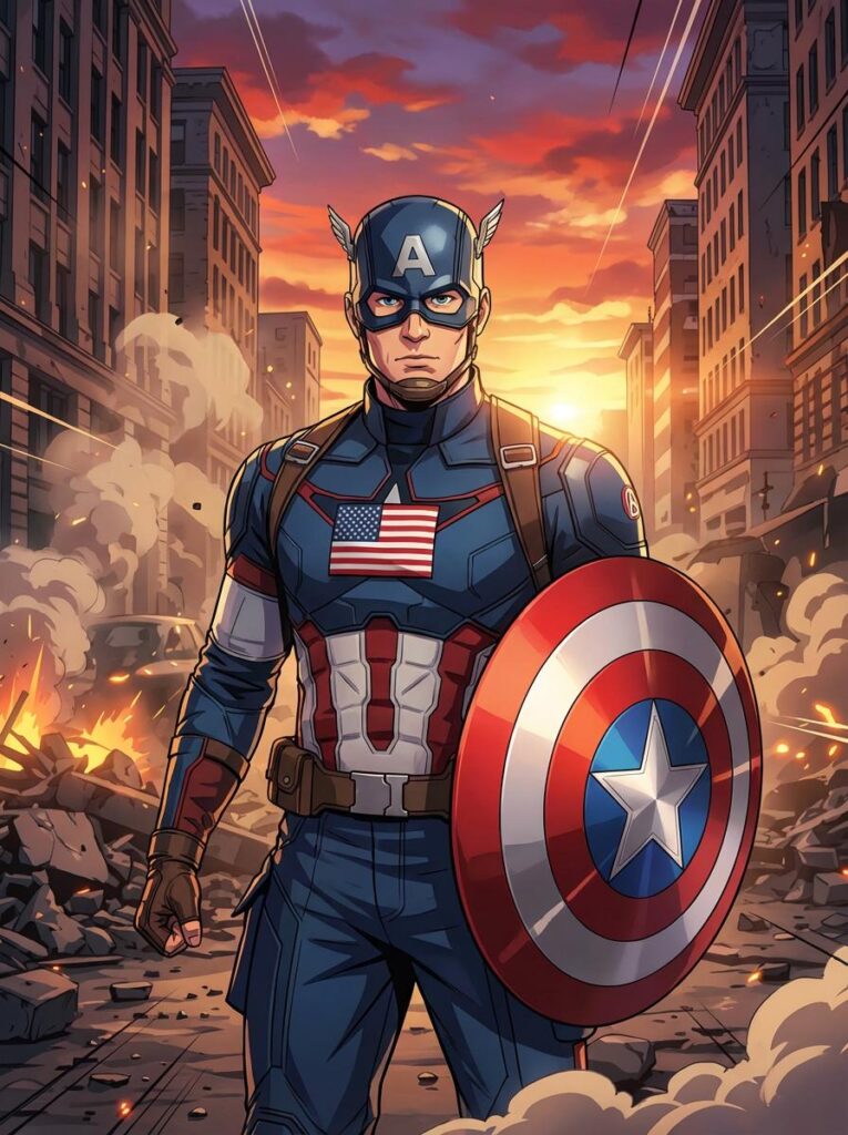 6969c58b1b81e89927ba079d_final – WeShop AI Blog Anime-style superhero character generated using WeShop AI Anime Image Converter