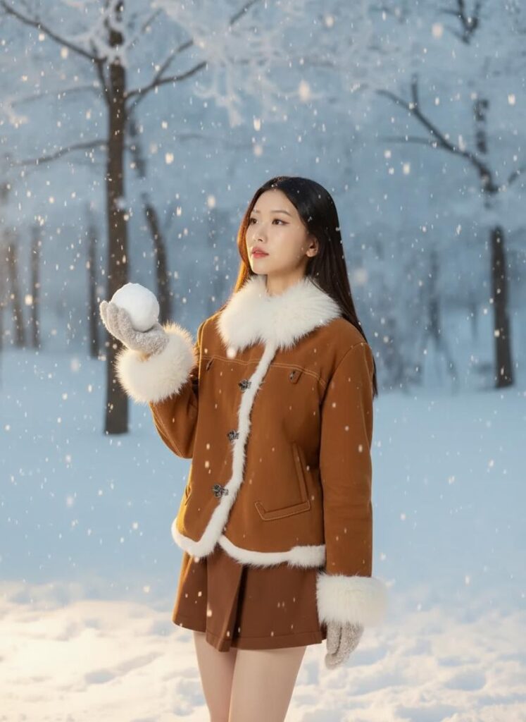 6969c5961b81e89927ba07a5_original – WeShop AI Blog Winter portrait photo before anime conversion using WeShop AI Anime Image Converter