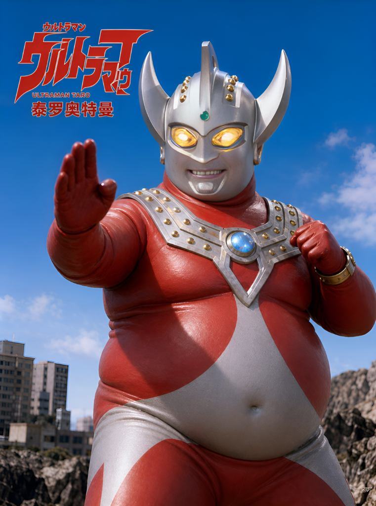 Task-87039260-2-1-4K-2 – WeShop AI Blog The Fat Version Ultraman Taro