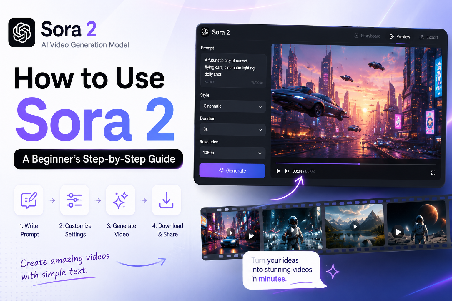 How to use Sora 2