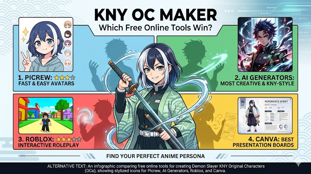 KNY OC MAKER Which Free Online Tools Win？
