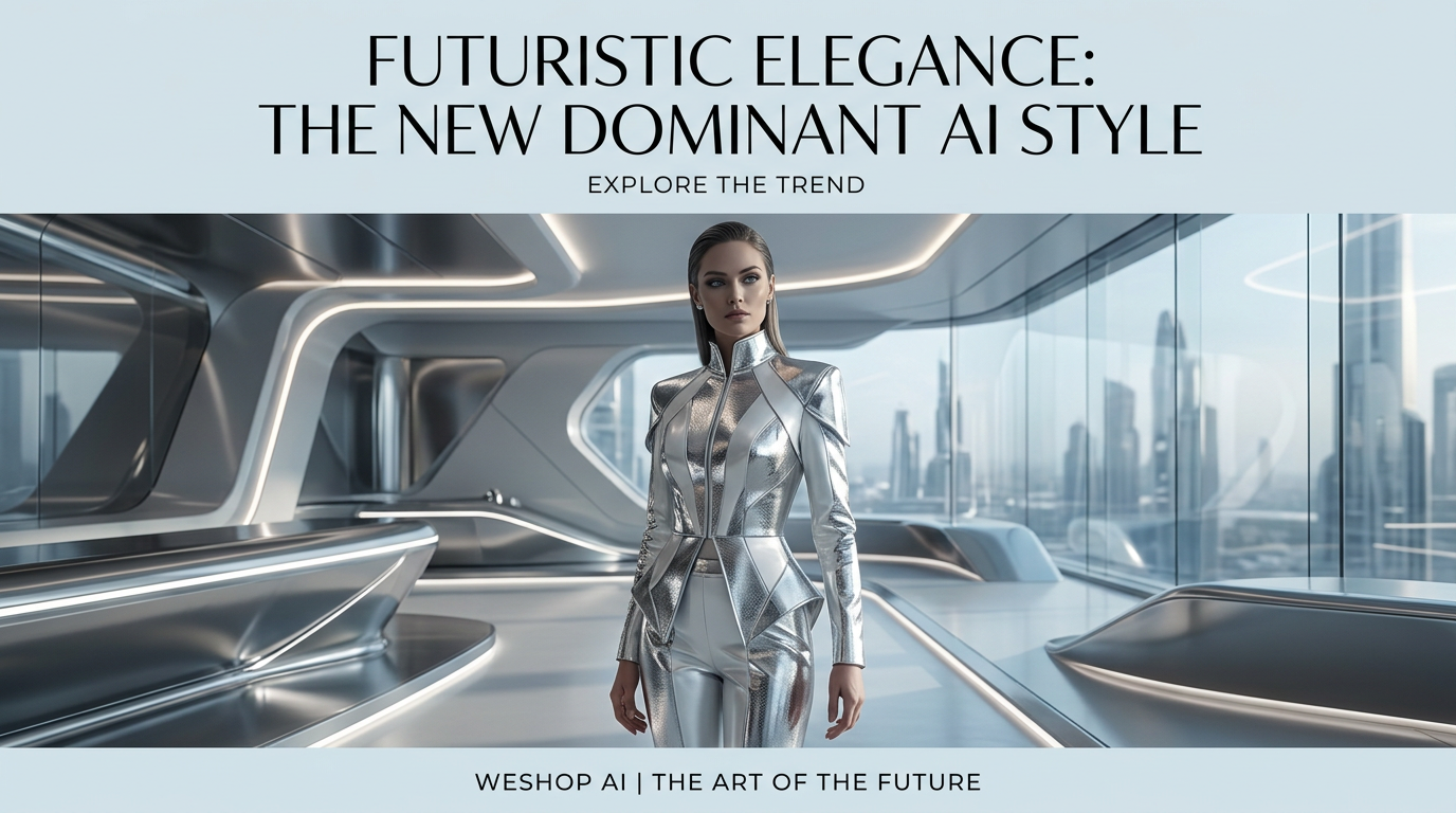 futuristic elegance: the new dominant ai style
