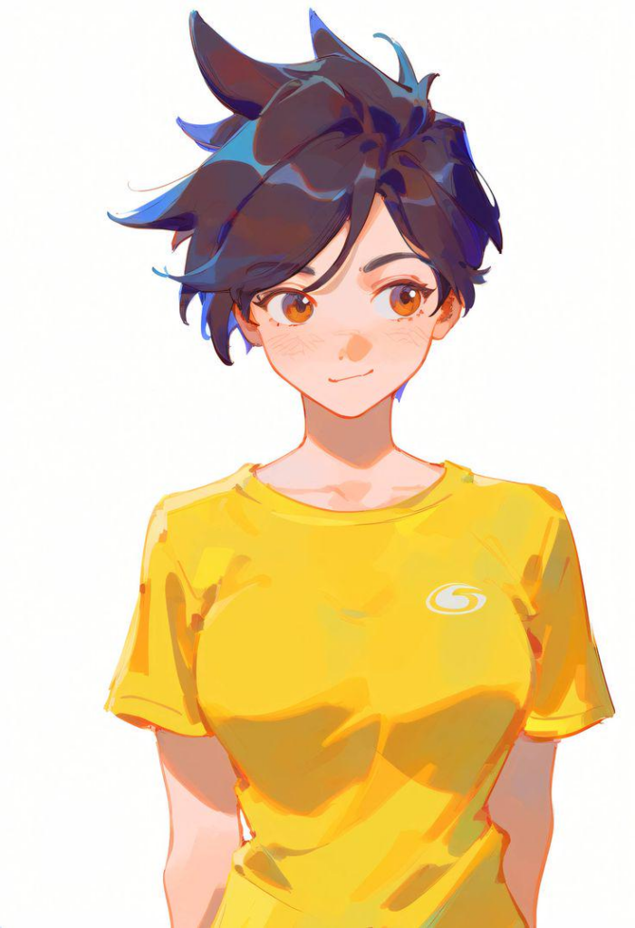 A visually distinct artistic image used as the target style and color palette reference for the AI transformation test.