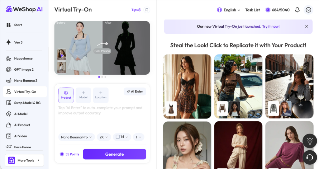image – WeShop AI Blog Add Clothing or Outfit Description