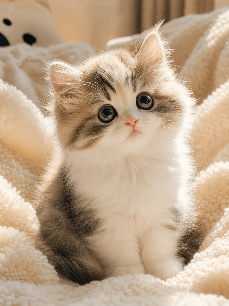 cb4 – WeShop AI Blog Calico cat portrait with elegant styling, used as a pet reference to preserve fur color, facial features, expression, and upper-body details.