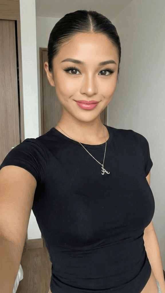 image 10 – WeShop AI Blog An illustration showing the process of generating a personalized hairstyle analysis report: an input original picture of a woman is transformed into a 12-grid report comparing different suitable and unsuitable hairstyles.