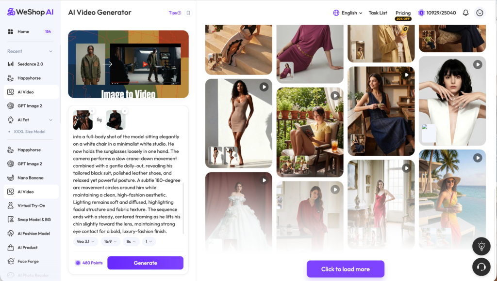 image – WeShop AI Blog WeShop AI Video Generator,Image to Video