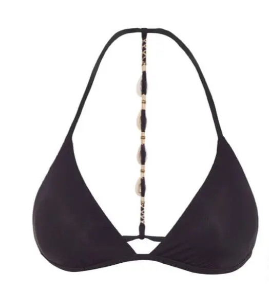 lingt – WeShop AI Blog Black bikini top product image on a white background