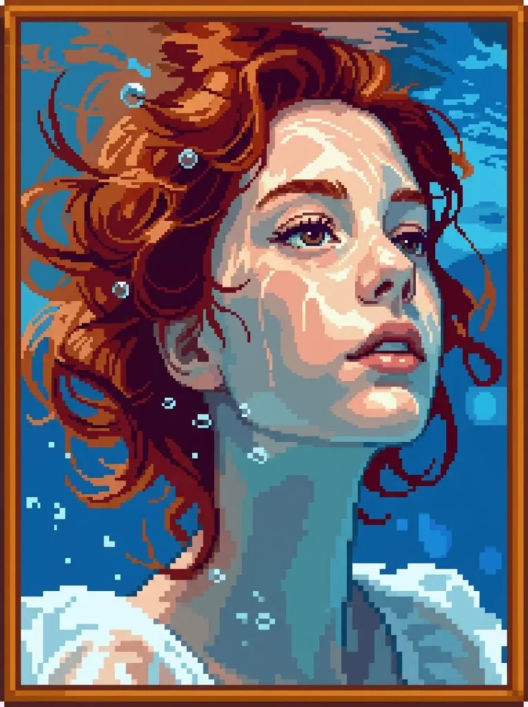 1f4ae697-3452-4918-8711-fcb9c60d82be_896x1200png_preview – WeShop AI Blog Pixel art portrait of a red-haired woman created with the Stardew Valley Portrait Maker.