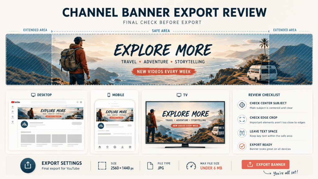 7 – WeShop AI Blog Podcast-style YouTube banner showing two women with conversation bubbles and bold white text