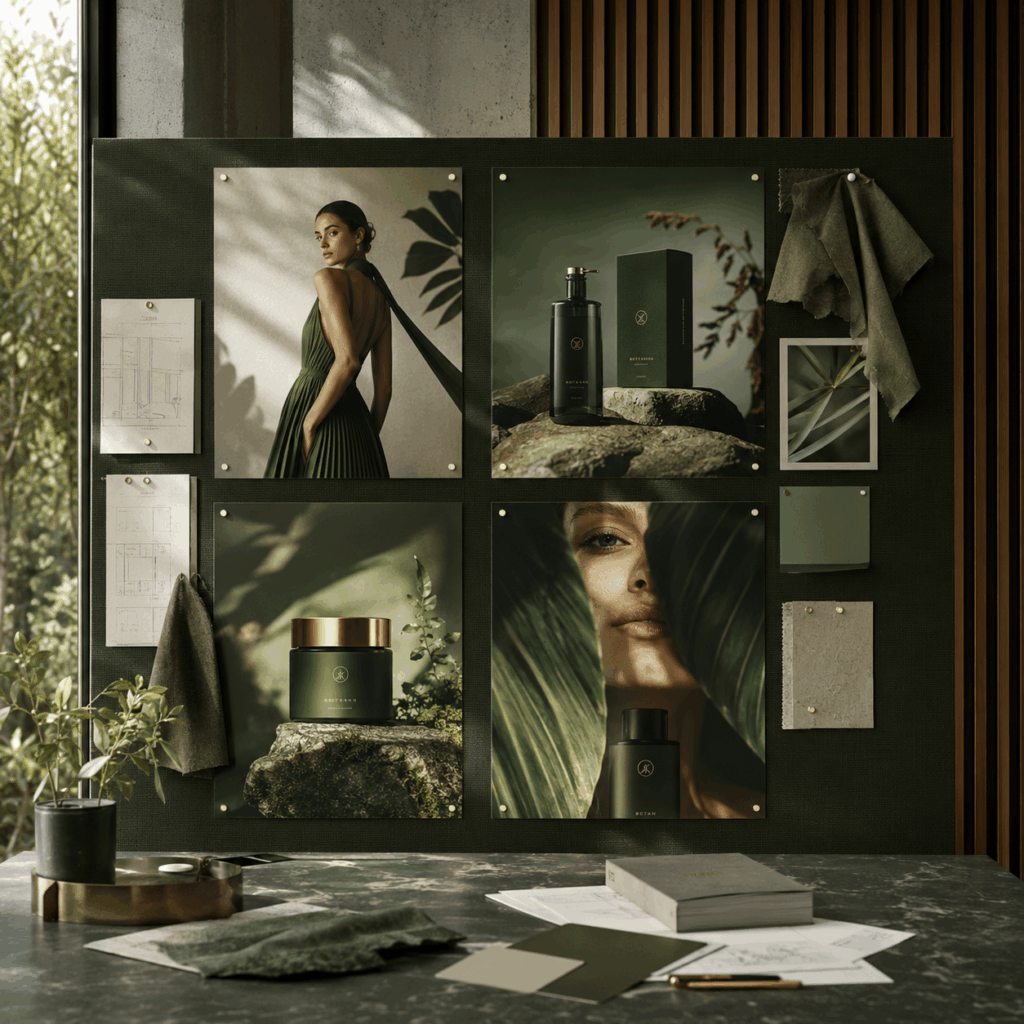 Seedream 5.0 Pro visual showing professional image concepts for brands, creators, and marketing teams in a creative studio setting.