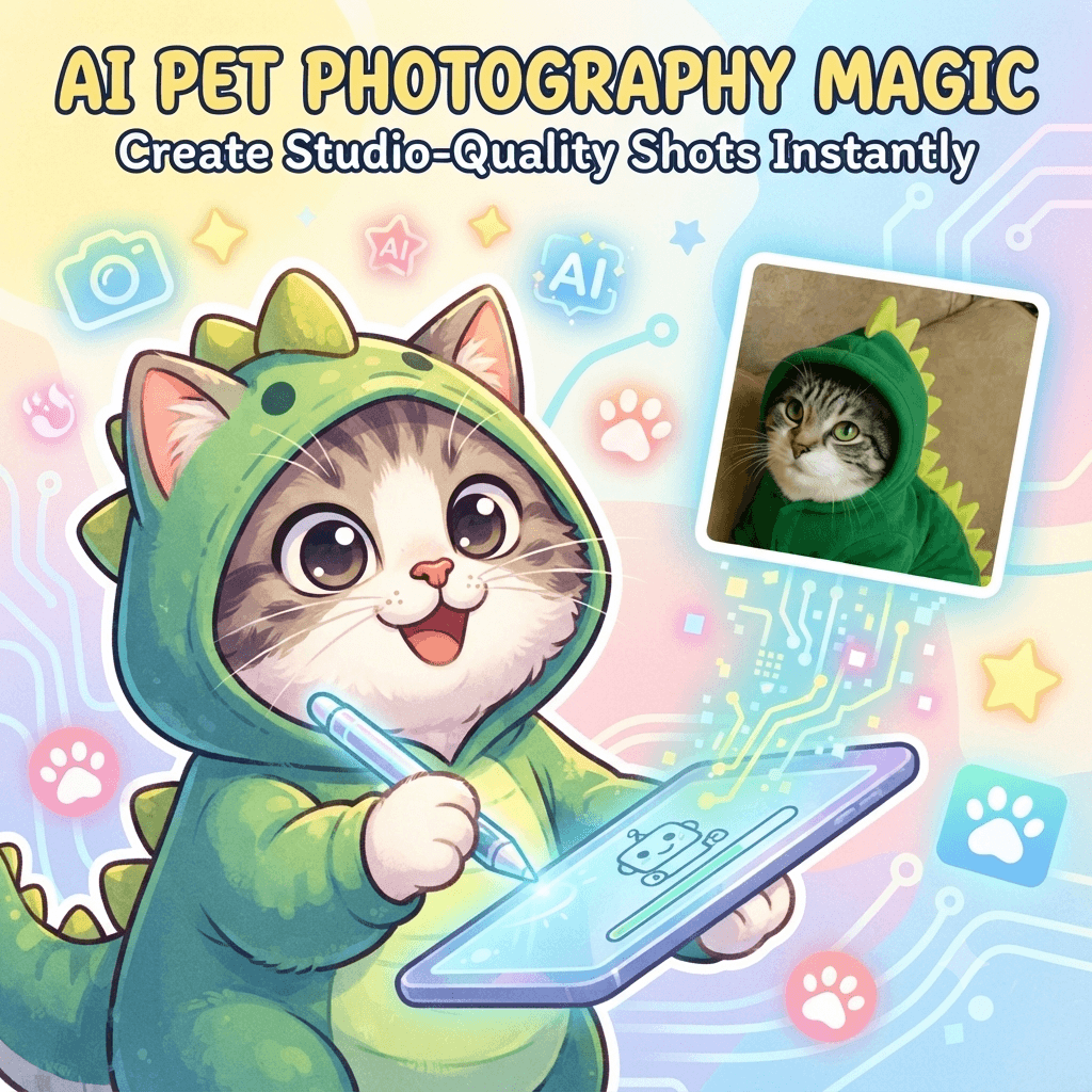 Ai pet photography magic: the ultimate 5-minute guide to mastering studio-quality pet photos with ai