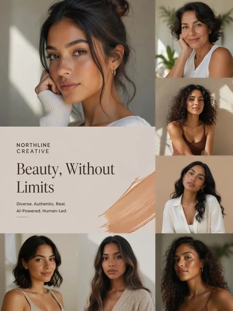 AI Latina Generator creating diverse professional and lifestyle portrait examples