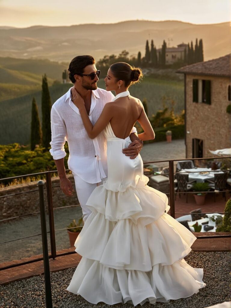 qqt – WeShop AI Blog Romantic travel couple photo for AI Kissing Video Generator